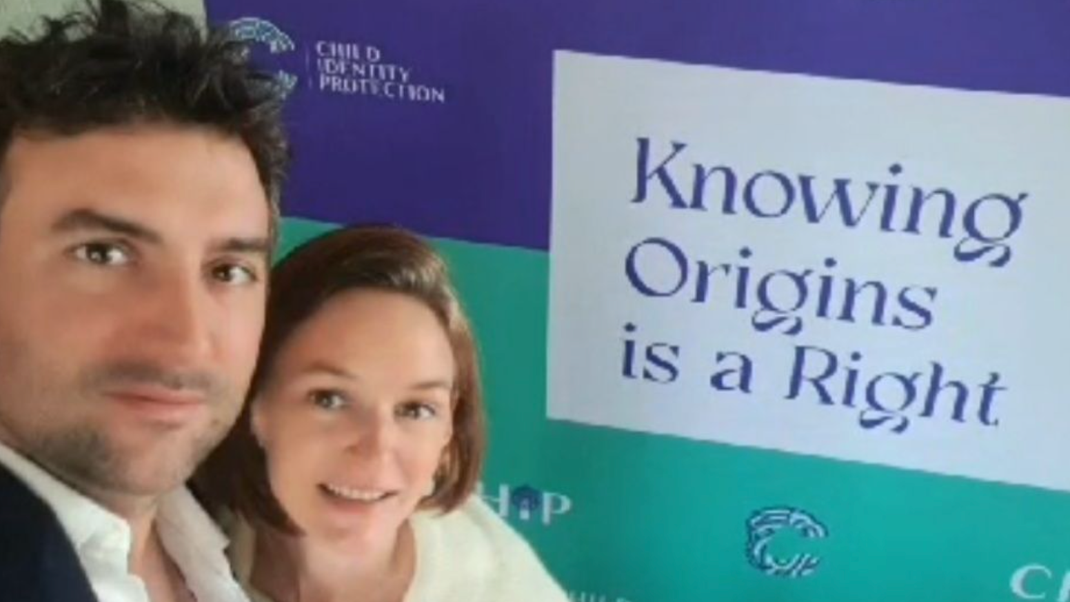 Image caption,Audrey and Arthur have both campaigned for the right to know one's origins