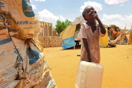 Conditions in the camps around El Obeid are said to be poor.Photograph: AFP/Getty Images
