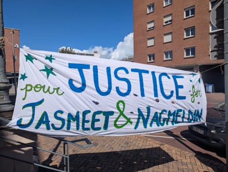 Jasmeet Wadhwa and Nagmeldin Adam died in the Channel in April 2026.Photograph: Handout