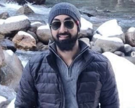 ‘We shouldn’t have to fight to say goodbye’: Jasmeet Wadhwa’s relatives are urging the French authorities to release his body.Photograph: Family Handout