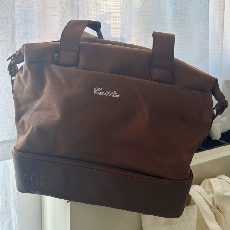 The new Béis weekender comes in two sizes and a ton of colors.Courtesy of Caitlin Cusack