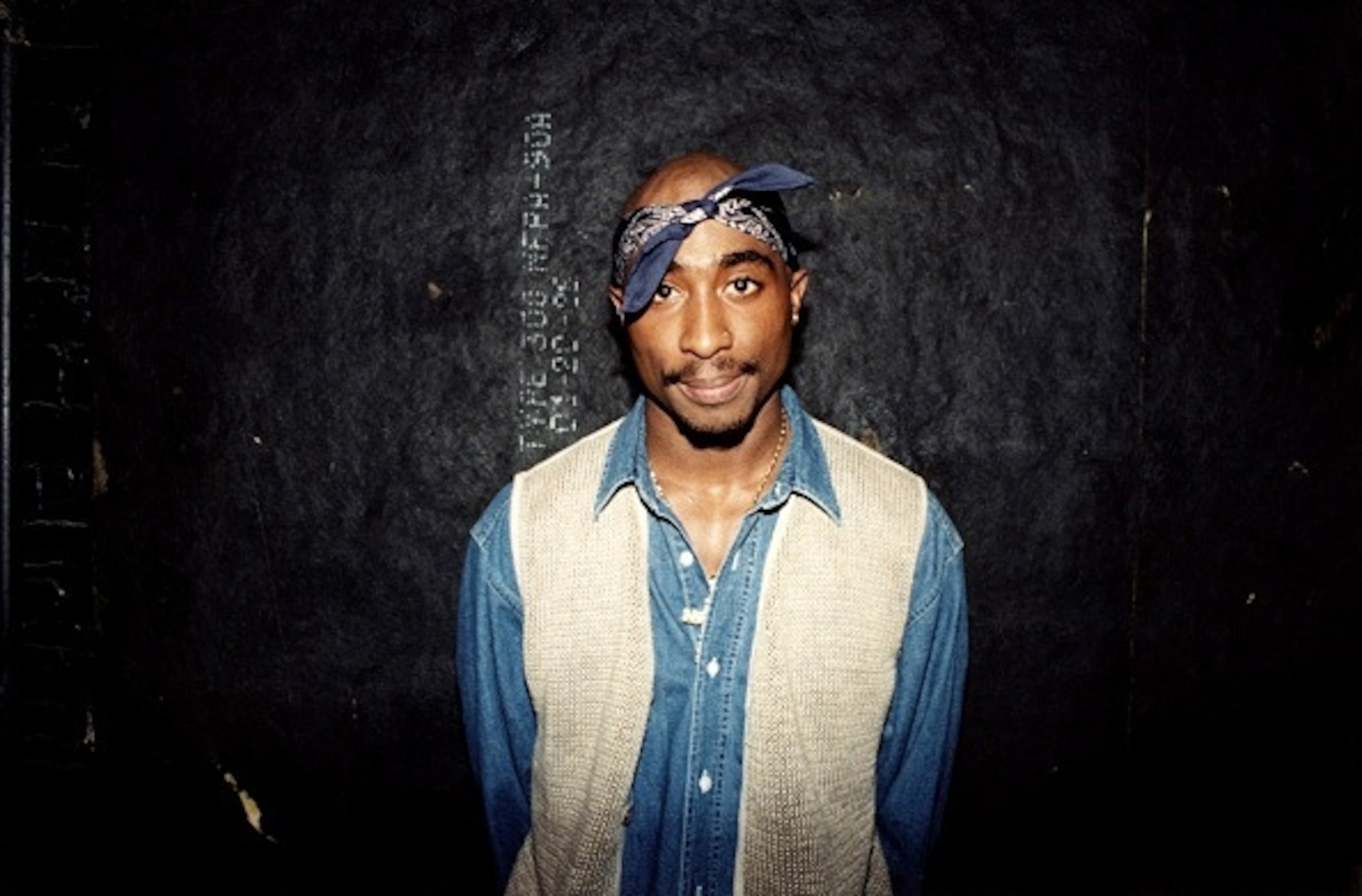 Rapper Tupac Shakur poses for photos backstage after his performance at the Regal Theater in Chicago, March 1994. (Photo By Raymond Boyd/Getty Images)Raymond Boyd/Getty Images