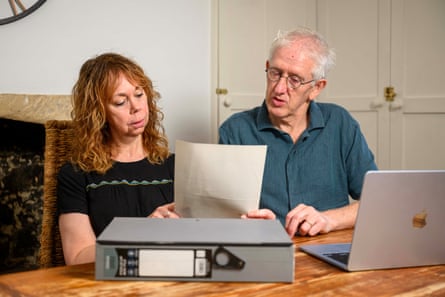 Annette and Kevin Maxwell are pushing for stricter laws to ensure private Send providers are subject to the same levels of accountability as other schools.Photograph: Adrian Sherratt/The Guardian