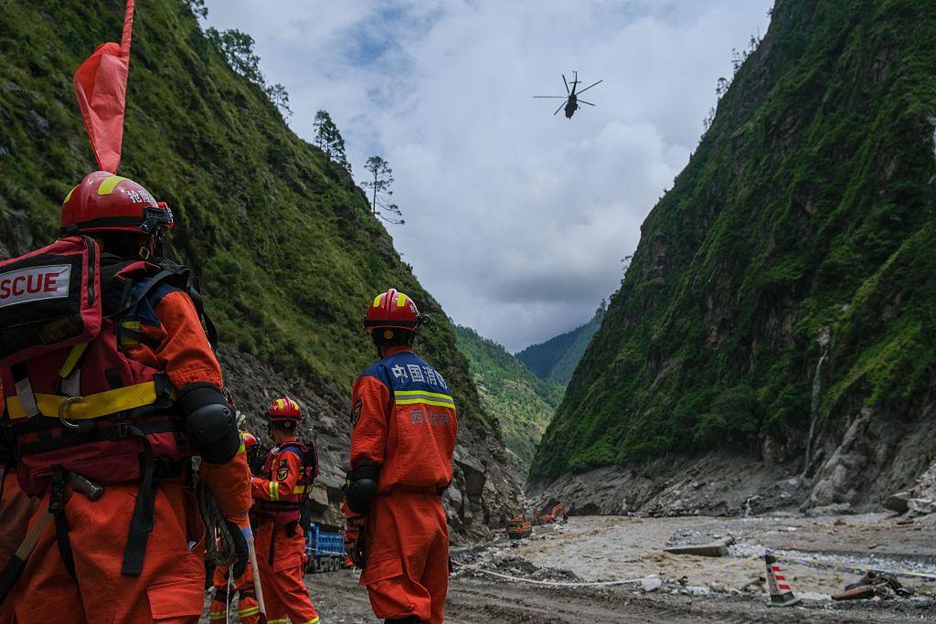 Image caption,Tika Ram Pokharel, senior immigration assistant at the Rasuwagadhi Immigration Office, was the only staff member to survive. He was in Kathmandu for an exam when the floods struck
