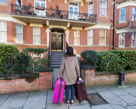 About 20% of young people spend half their income on rent.Photograph: Kumar Sriskandan/Alamy
