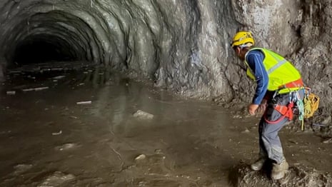 Nepal rescue teams work to reach over 900 people believed trapped in hydropower tunnels - video