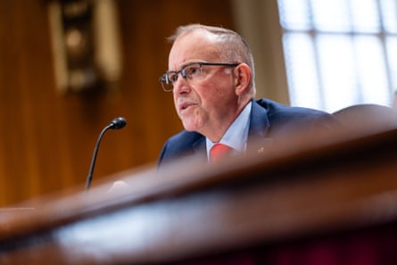 Tom Schultz, chief of the US Forest Service, in Washington DC on 13 May.Photograph: Bloomberg/Getty Images