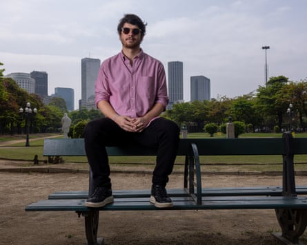 Paiva is running for a seat in Brazil’s congress in the 2026 elections.Photograph: João Laet/The Guardian