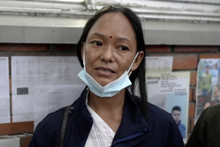 Kalpana Shrestha.Adam Galica / NBC News