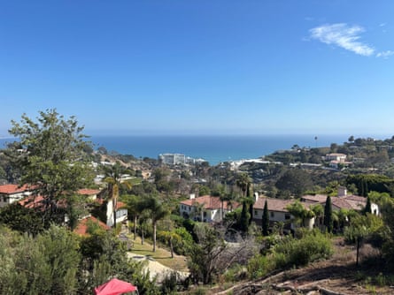 A view from the Villa Aurora at the weekend.Photograph: DPA Picture Alliance/Alamy