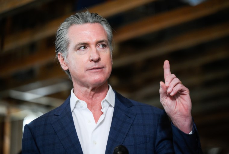 Gov. Gavin Newsom has largely governed as an ally of the tech industry but recently taken a more populist approach to AI.Tayfun Coskun / Anadolu via Getty Images file