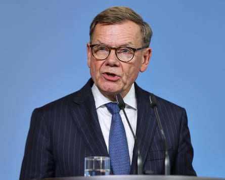 Germany’s foreign minister, Johann Wadephul, said Germany was ‘a daily target of hybrid warfare’.Photograph: dts News Agency Germany/Shutterstock
