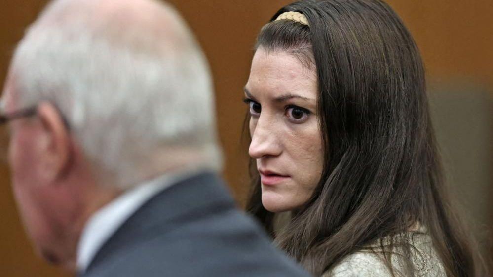 Image caption,Clancy in court on Tuesday