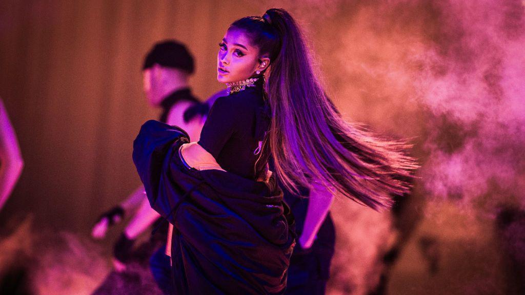 Image caption,The Eternal Sunshine tour marked Grande's return to the stage after a seven-year absence
