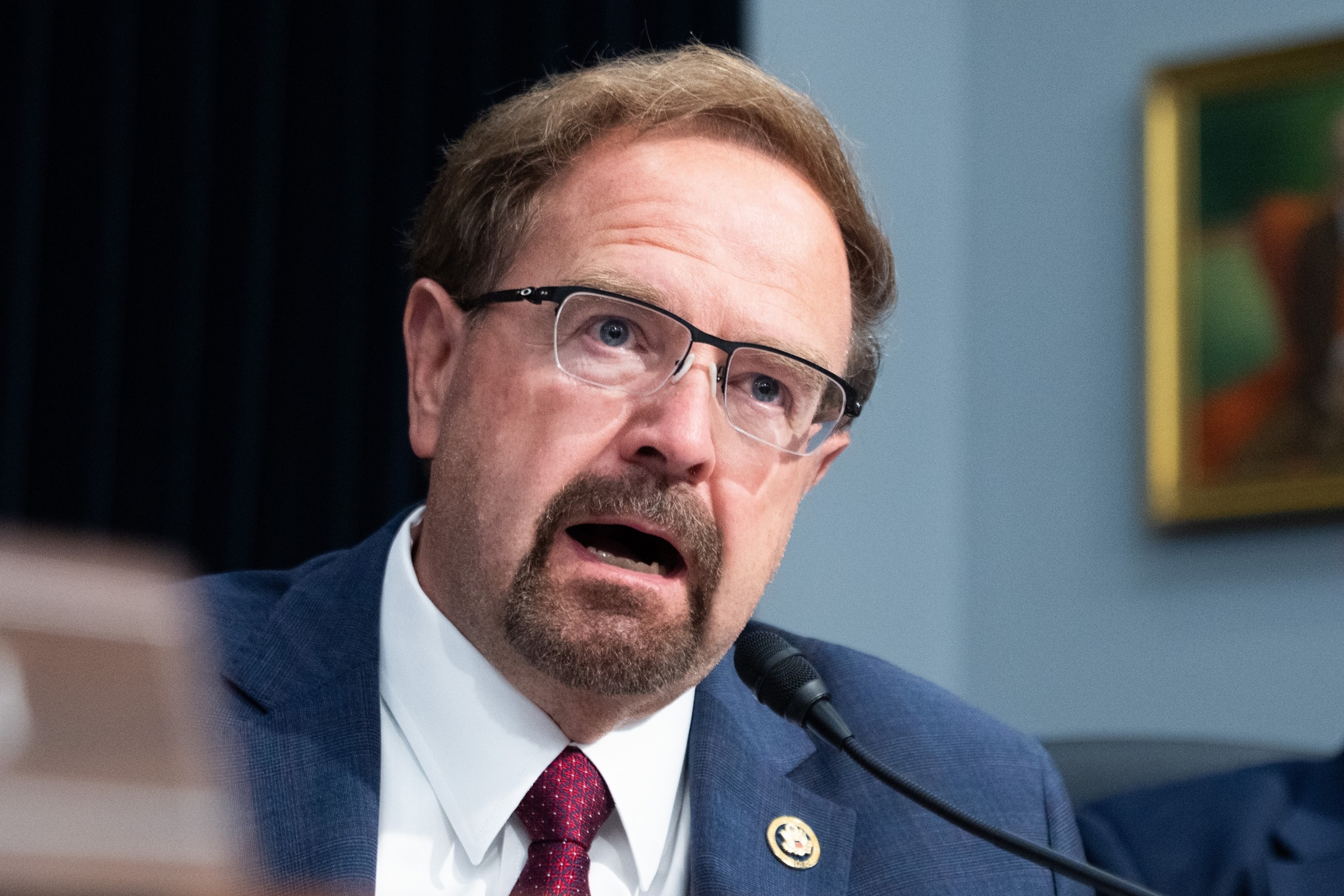 Rep. Chuck Edwards, R-N.C., asks questions before the House Appropriations Committee, June 2, 2026, in Washington.Allison Robbert/AP Photo