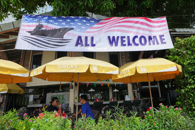 A restaurant in Pattaya on Tuesday.Sakchai Lalit / AP