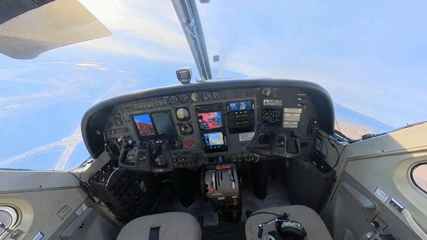 Image caption,Reliable Robotics is retrofitting planes with its autonomous tech