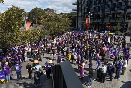 The University of Sydney’s NTEU branch is the largest in Australia and some of its concerns are widespread in the sector.Photograph: Blake Sharp-Wiggins/The Guardian