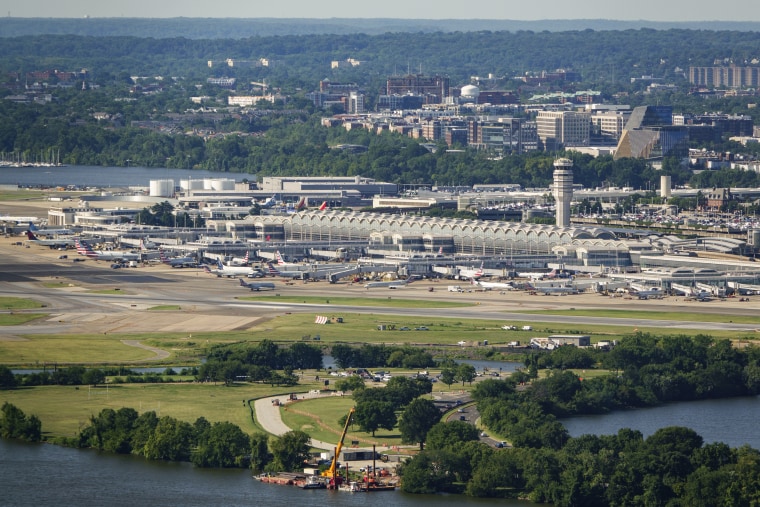 Ronald Reagan Washington National Airport in Arlington, Va.Kevin Carter / Getty Images file
