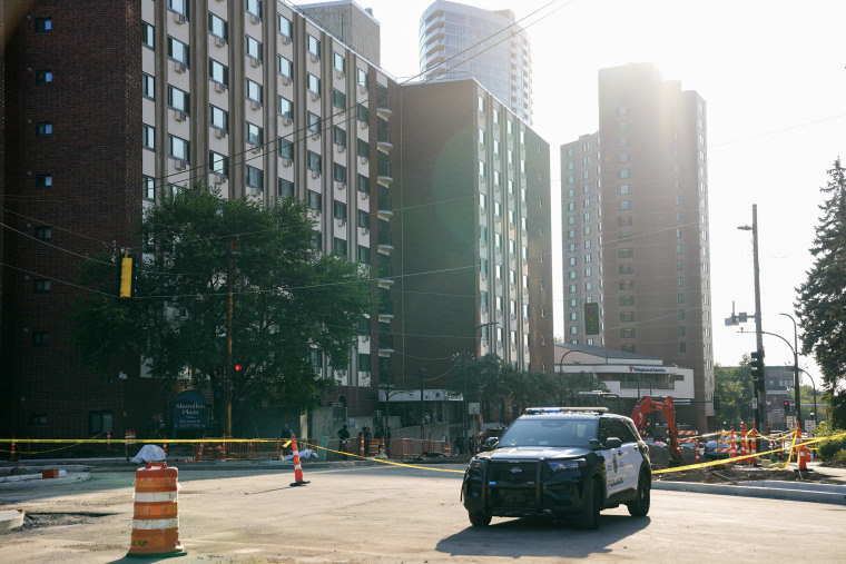 Hennepin County Medical Center said it didn't have conditions available for the injured patients.Ellen Schmidt / AP
