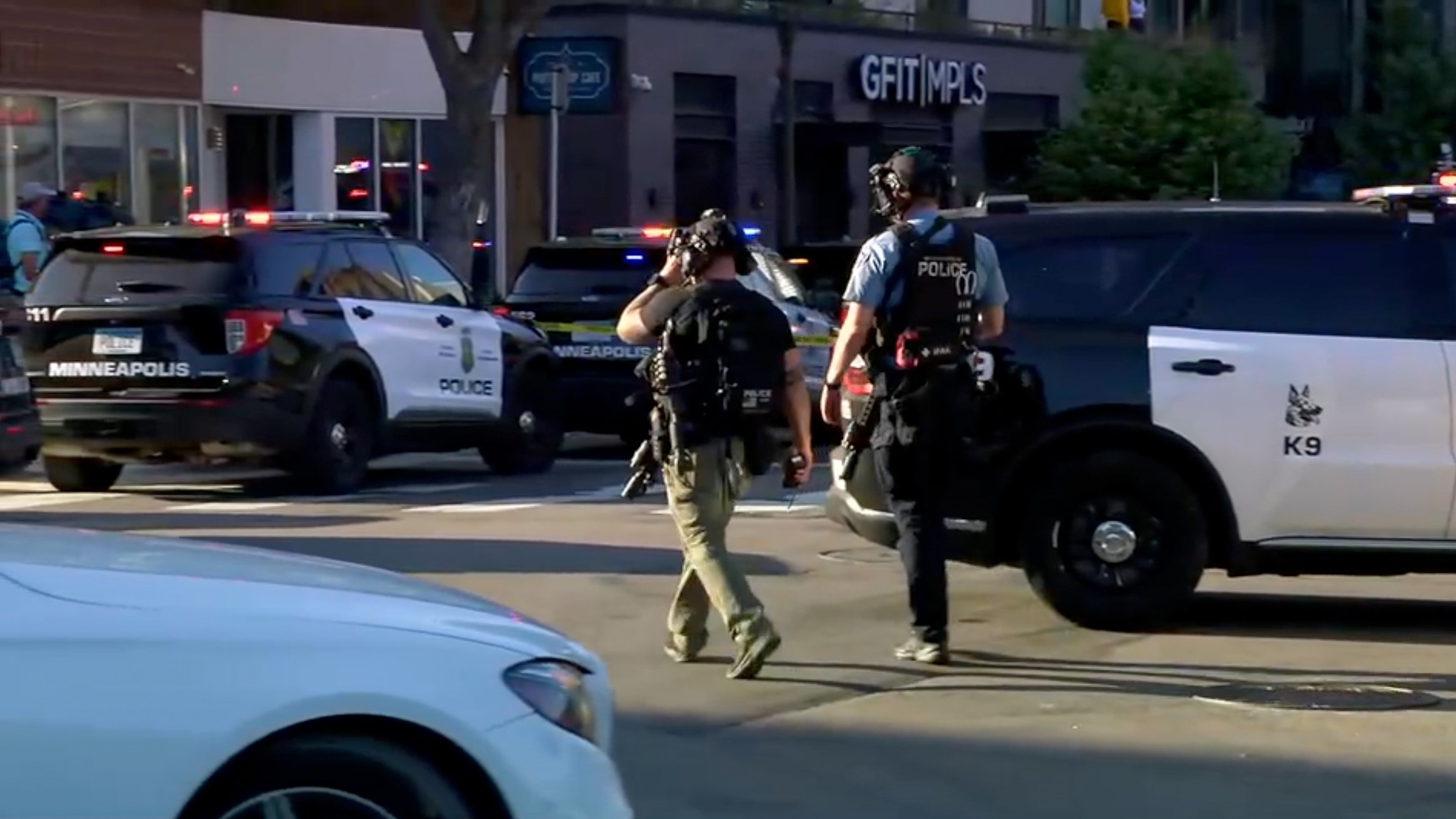 Authorities respond to a shooting in downtown Minneapolis, Sept. 2, 2026.KSTP