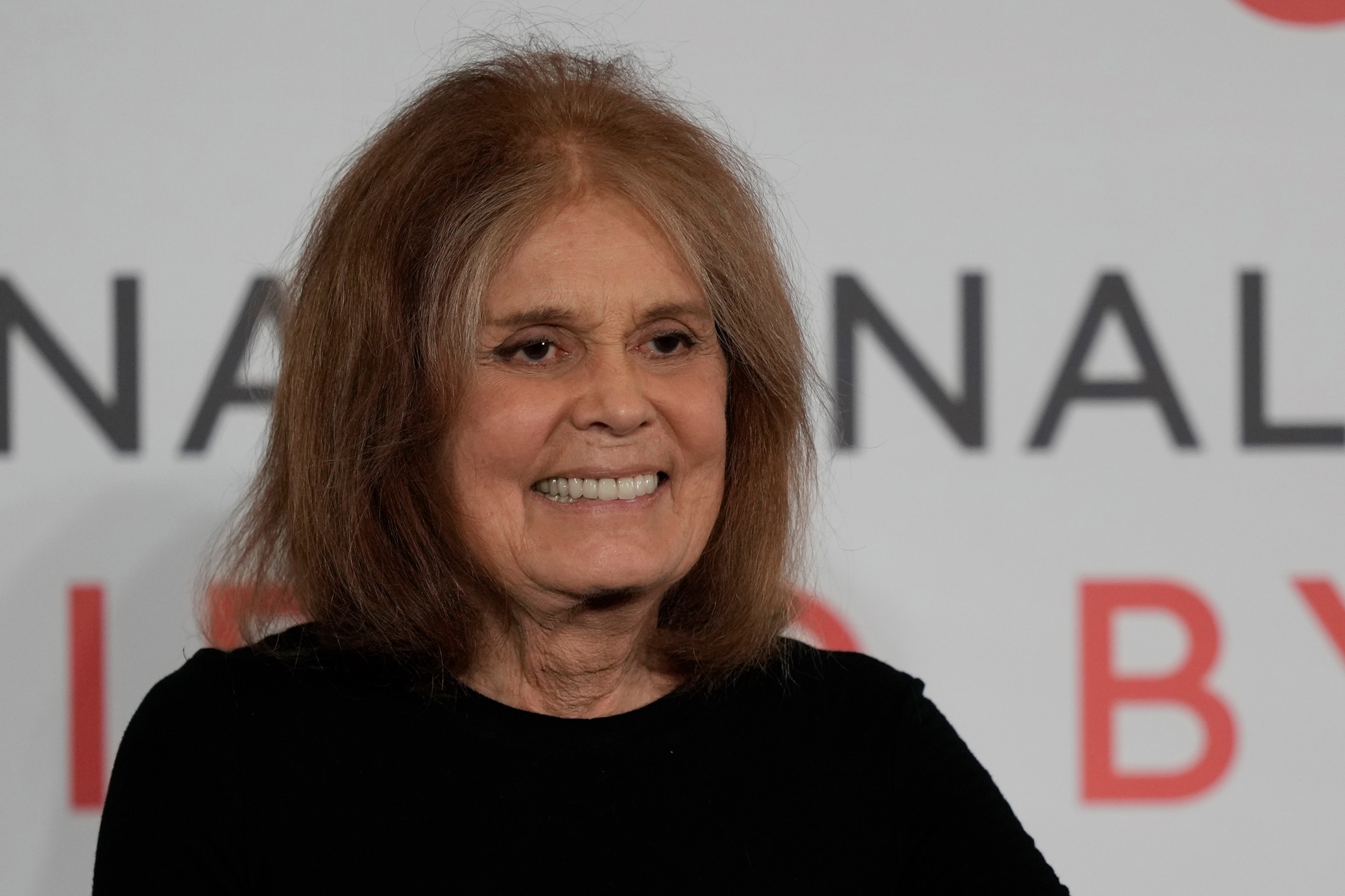 Gloria Steinem, Journalist and Activist talks during the Forbes 30/50 Summit at the Louvre Museum in Abu Dhabi, United Arab Emirates, Wednesday, March 8, 2023.Kamran Jebreili/AP