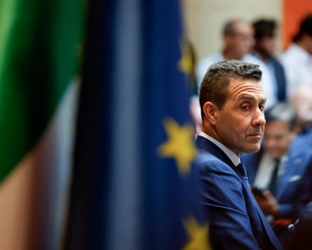 Roberto Vannacci’s policies, such as they are, are extreme.Photograph: Remo Casilli/Reuters