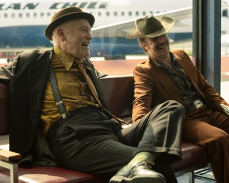 ‘Sadder and darker’ … John Malkovich and Sam Rockwell in Wild Horse Nine.Photograph: Diego Araya Corvalán/Searchlight Pictures