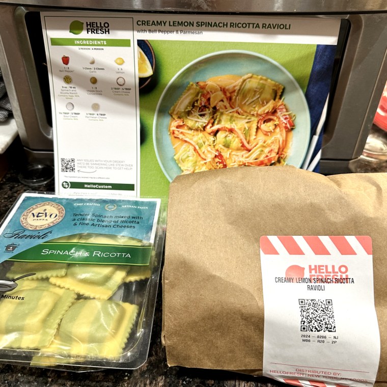 Most of HelloFresh’s ingredients come packaged in a paper bag to help you keep track of which ingredients belong to certain recipes.Courtesy of Mili Godio