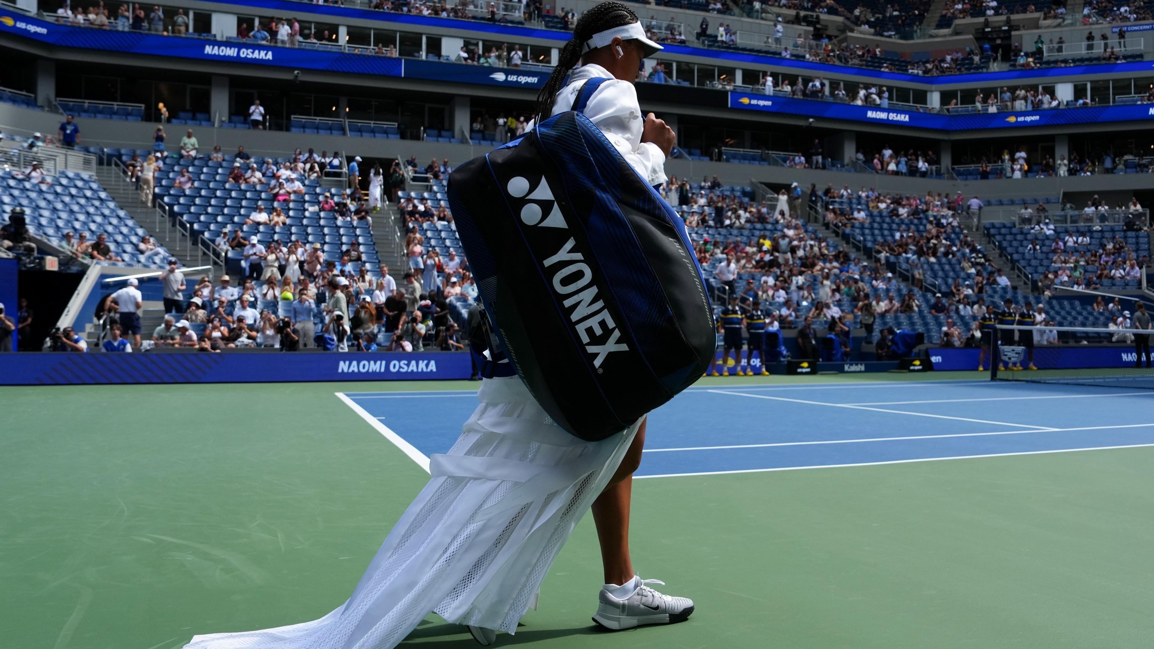 Image caption,Naomi Osaka won the US Open in 2018 and 2020