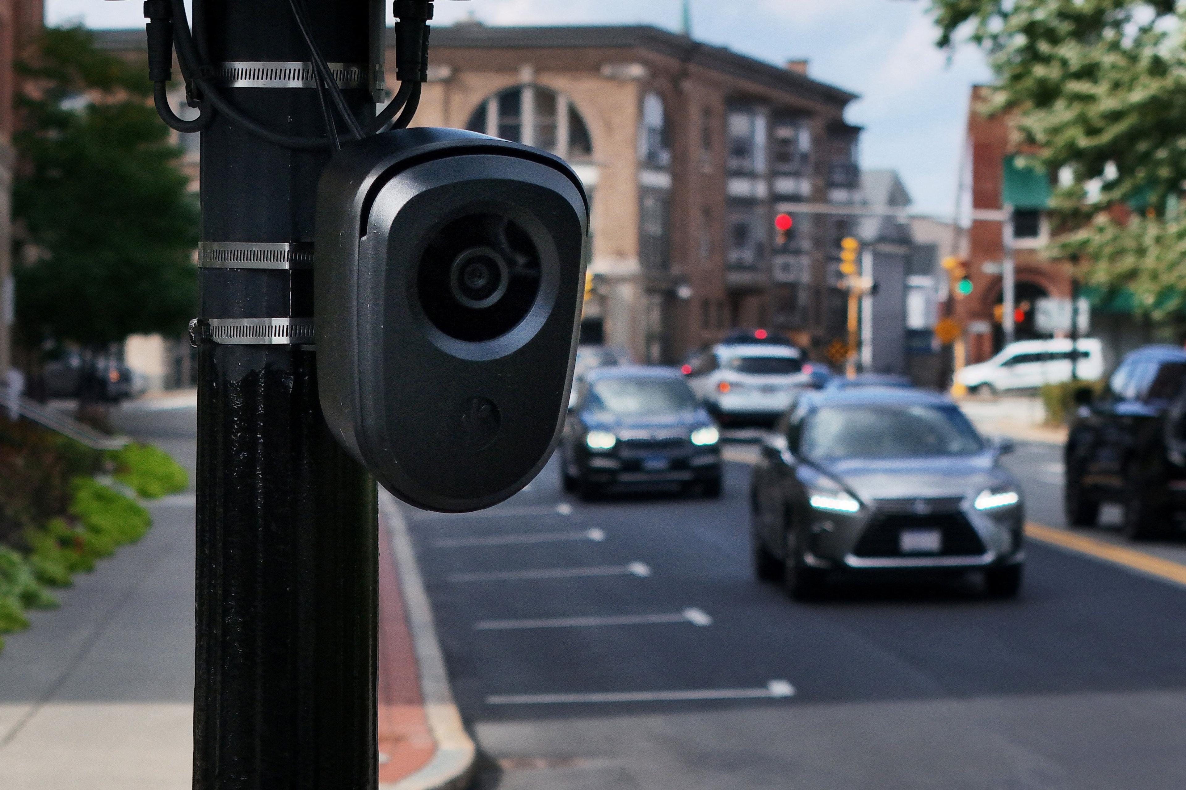 Image caption,A Flock camera in Massachusetts
