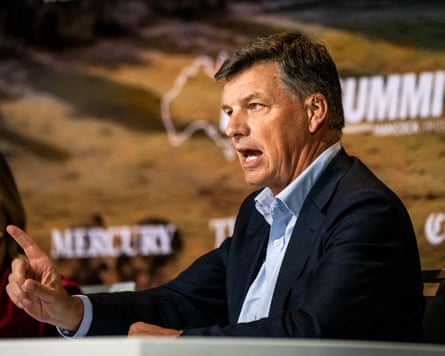 Angus Taylor said the policy was ‘not about’ winning rightwing votes from One Nation but that the laws would ‘help the country’.Photograph: Pip Farquharson/AAP