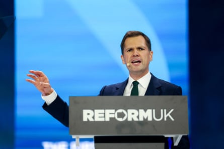 The Reform MP Robert Jenrick has said a KC reviewed the evidence and found the party had not broken any laws.Photograph: Temilade Adelaja/Reuters