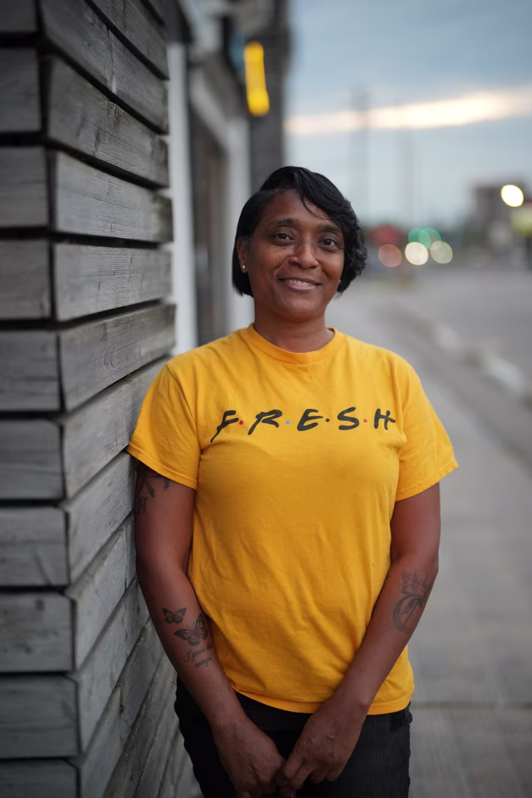 Tamara Clark, an Ohio Democrat, said she finds it "troublesome" that data centers drive up utility costs for nearby citizens.Frank Thorp V for NBC News