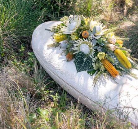 The biodegradable coffins weigh about 30kg.Photograph: Loop Biotech