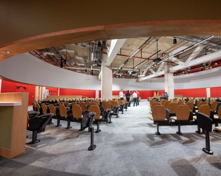 The Sloane Robinson building is the £241m centrepiece of the University of Bristol’s Temple Quarter campus.Photograph: Adrian Sherratt/The Guardian