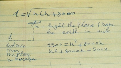 Image caption,A note found in Bayoumi's home contained calculations about a plane's descent
