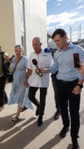 Parents of Australian brothers killed at Mexican surfing hotspot attend murder trial – video