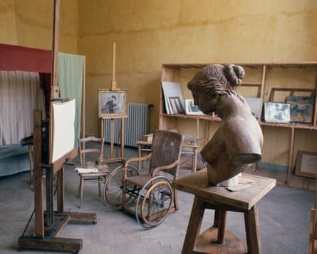 Renoir’s study at the museum in Cagnes-sur-Mer.Photograph: DEA/G Nimatallah/De Agostini/Getty Images