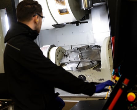 Firms such as those making aluminium die castings for car parts will be affected by Jaguar Land Rover’s moves.Photograph: Fabio De Paola/The Guardian