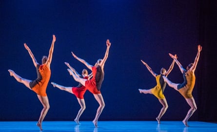 ‘Clarity, craftsmanship and beauty’ … dancers in Proverb from Mid Century Modern at Sadler’s Wells, London, 2018.Photograph: Tristram Kenton/the Guardian