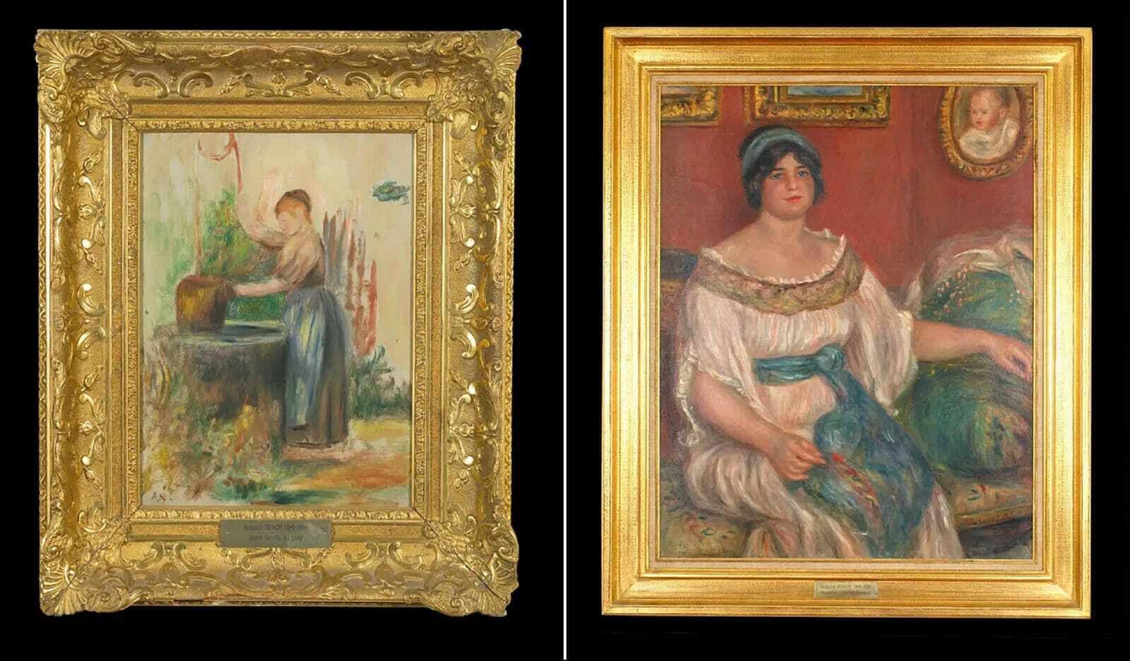 Image caption,Jeune fille au puitsandPortrait of Madame Colonna Romanoare still missing