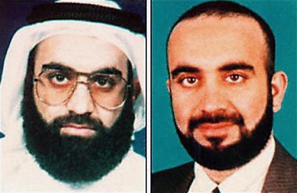 Image caption,Khalid Sheikh Mohammed as he appeared on the FBI's Most Wanted website