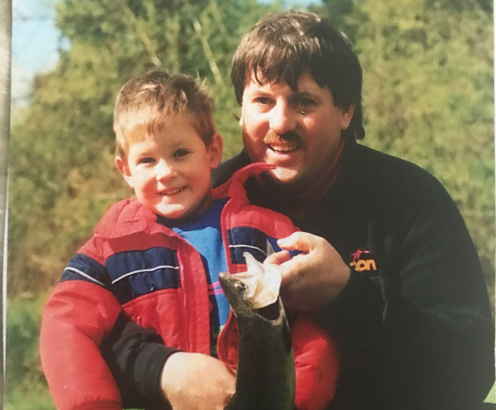 Image caption,Brett Eagleson was 15 when his father Bruce was killed