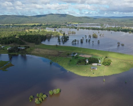 Grazier Peter Lake on his Clarence Valley cattle farm.Photograph: Peter Lake